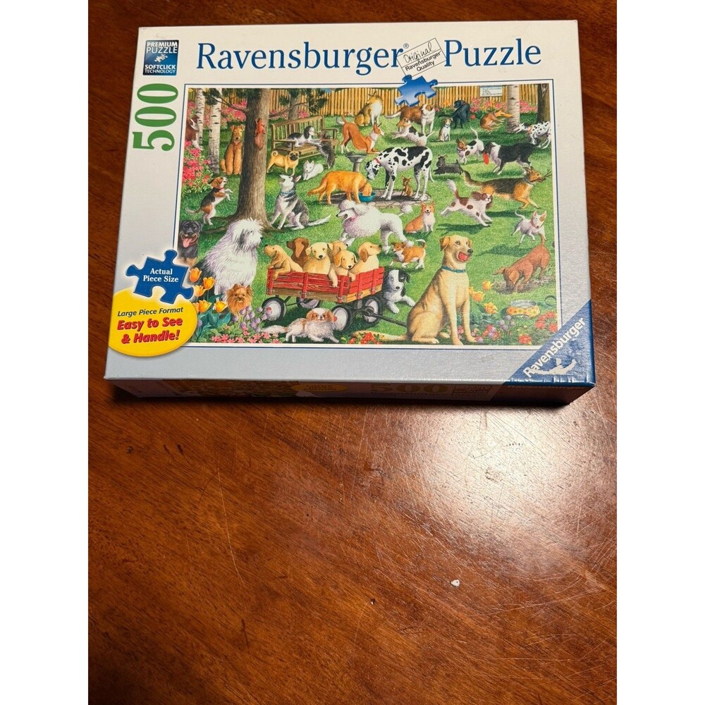 Ravensburger at The Dog Park 500pcs Large Format 14870